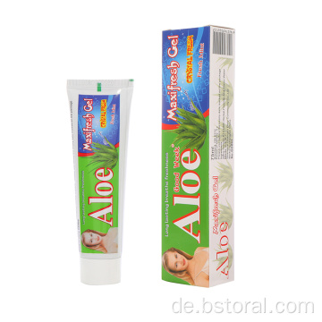 OEM natürliche Aloe Vera Zahnaufhellung Zahnpasta